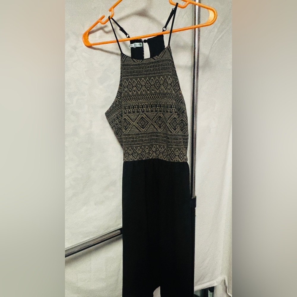 Maurices Black and Gray Knit dress